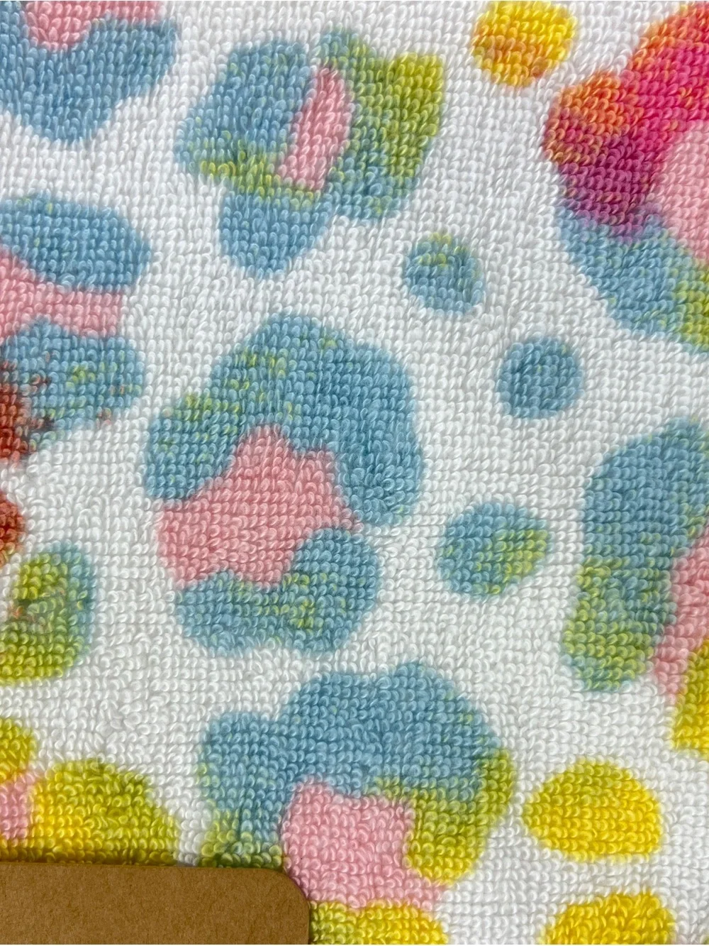 Deborah Connolly Bath Towels Leopard Print Bright Colors Soft Cotton 2 Pc NEW